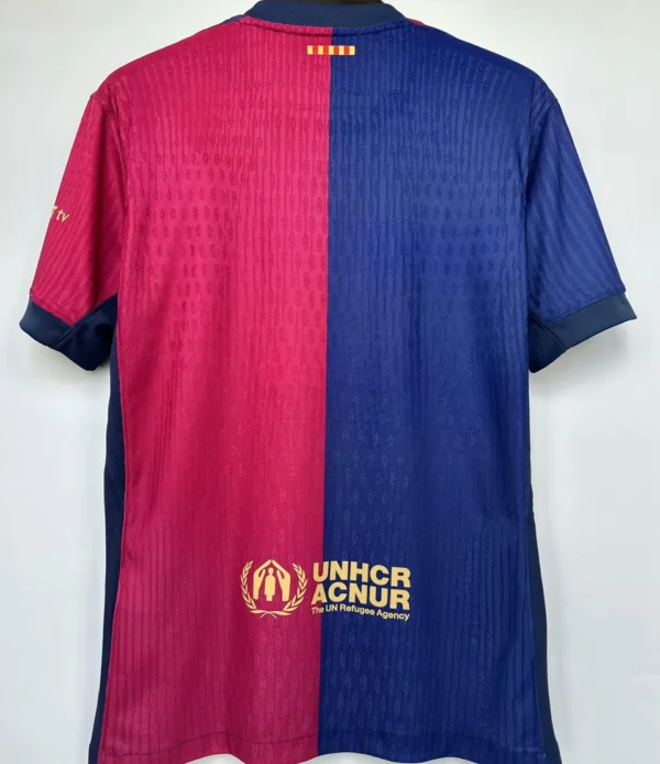 2024/25 FCB Home Player Version Soccer Jersey - Image 2